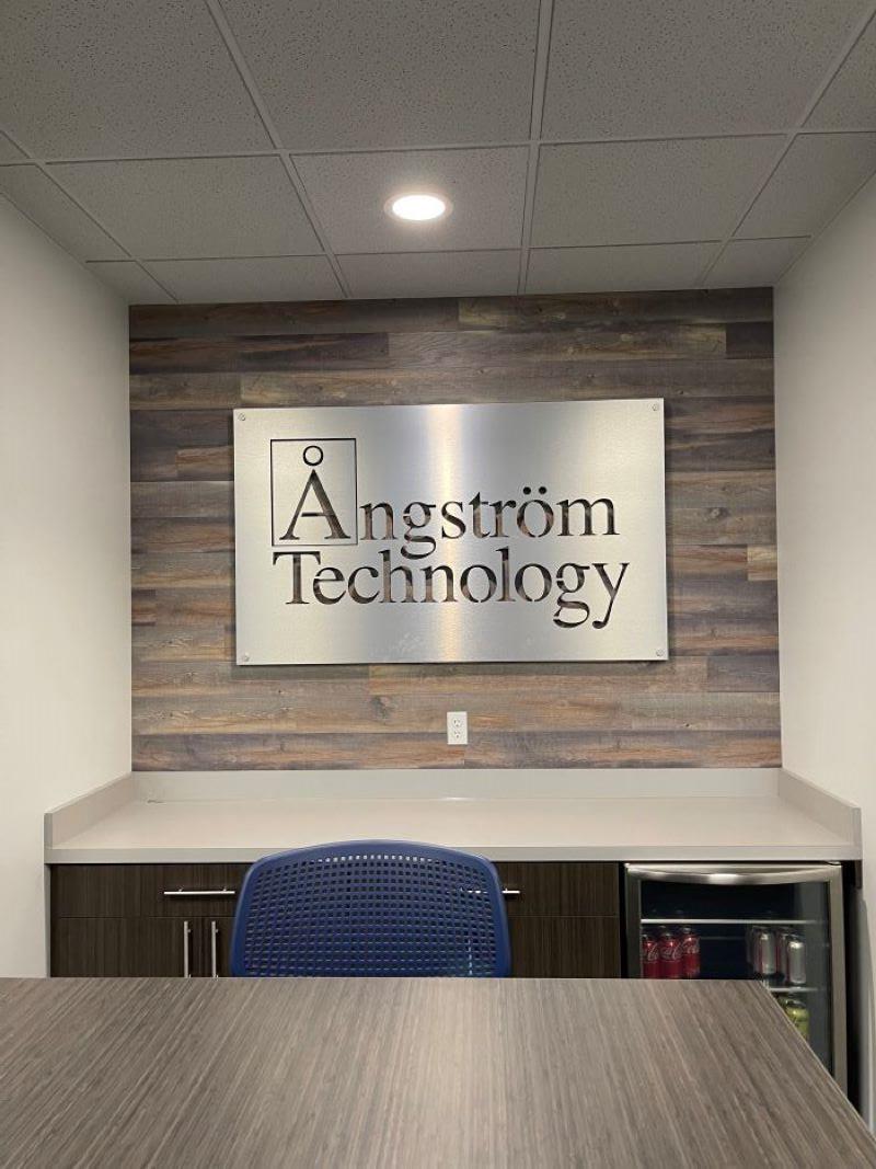 Angstrom Technology Interior Sign
